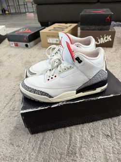 JORDAN 3 WHITE CEMENT REIMAGINED SZ 9