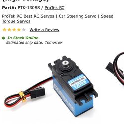 Protek 130SS servo