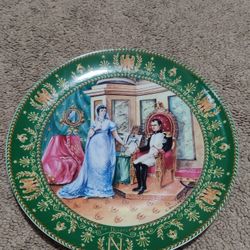 1985 Limoges Josephine et Napoleon Le Divorce Porcelain Collectors Plate