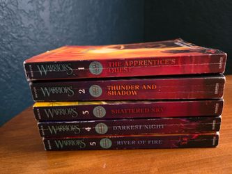 Warriors A Vision of Shadows books 1-5