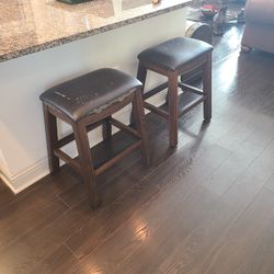 Bar Stools- Leather