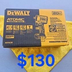 $130 New Dewalt 3/8" Impact Wrench 450 ft-lbs Breakaway torque (Tool-Only) 20-Volt