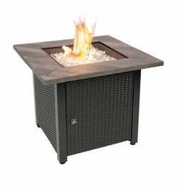 30" Square LP Gas Fire Pit