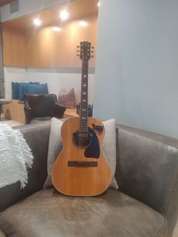Vintage Japanese Acoustic Guitar Conversion