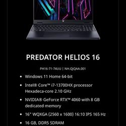 2024 Acer Predator Gaming Laptop 