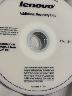 Lenovo laptop manuals with all CDs