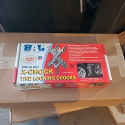  Tire Locking Chocks