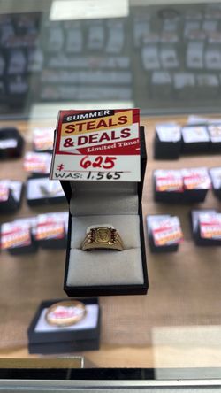 10k birthstone ring