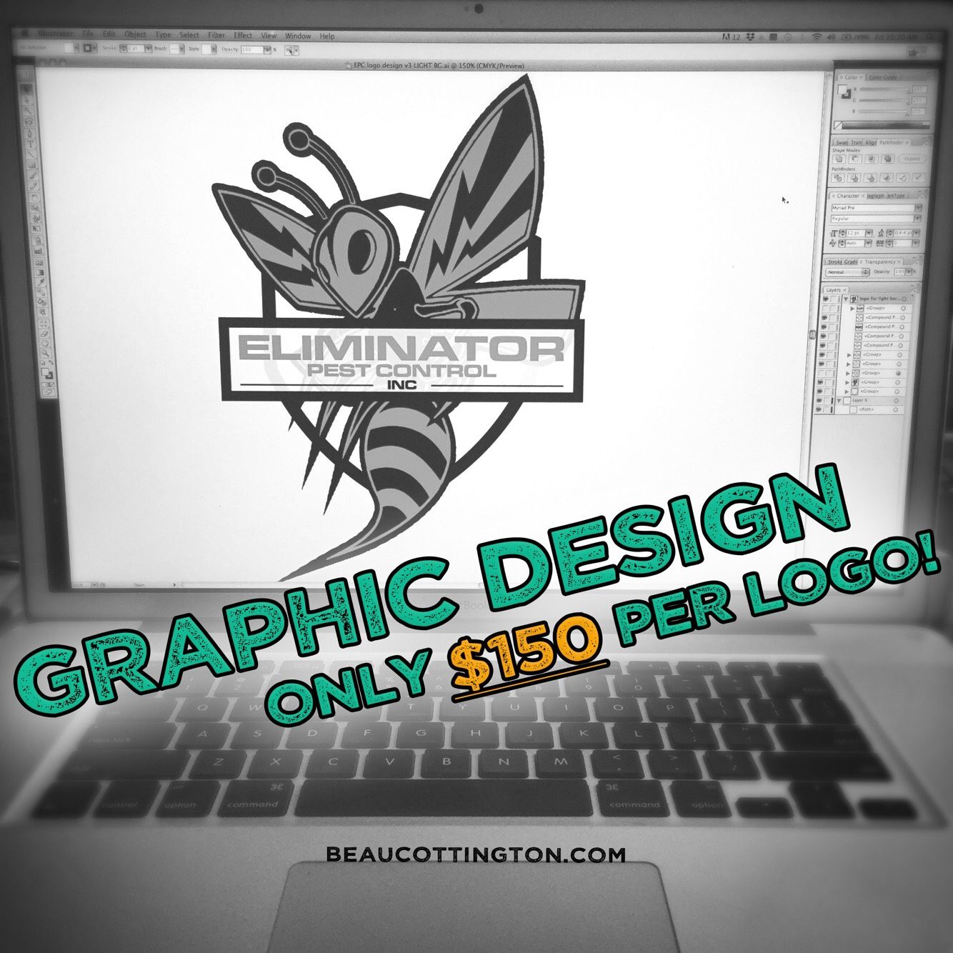 Logo design or layout design for sale