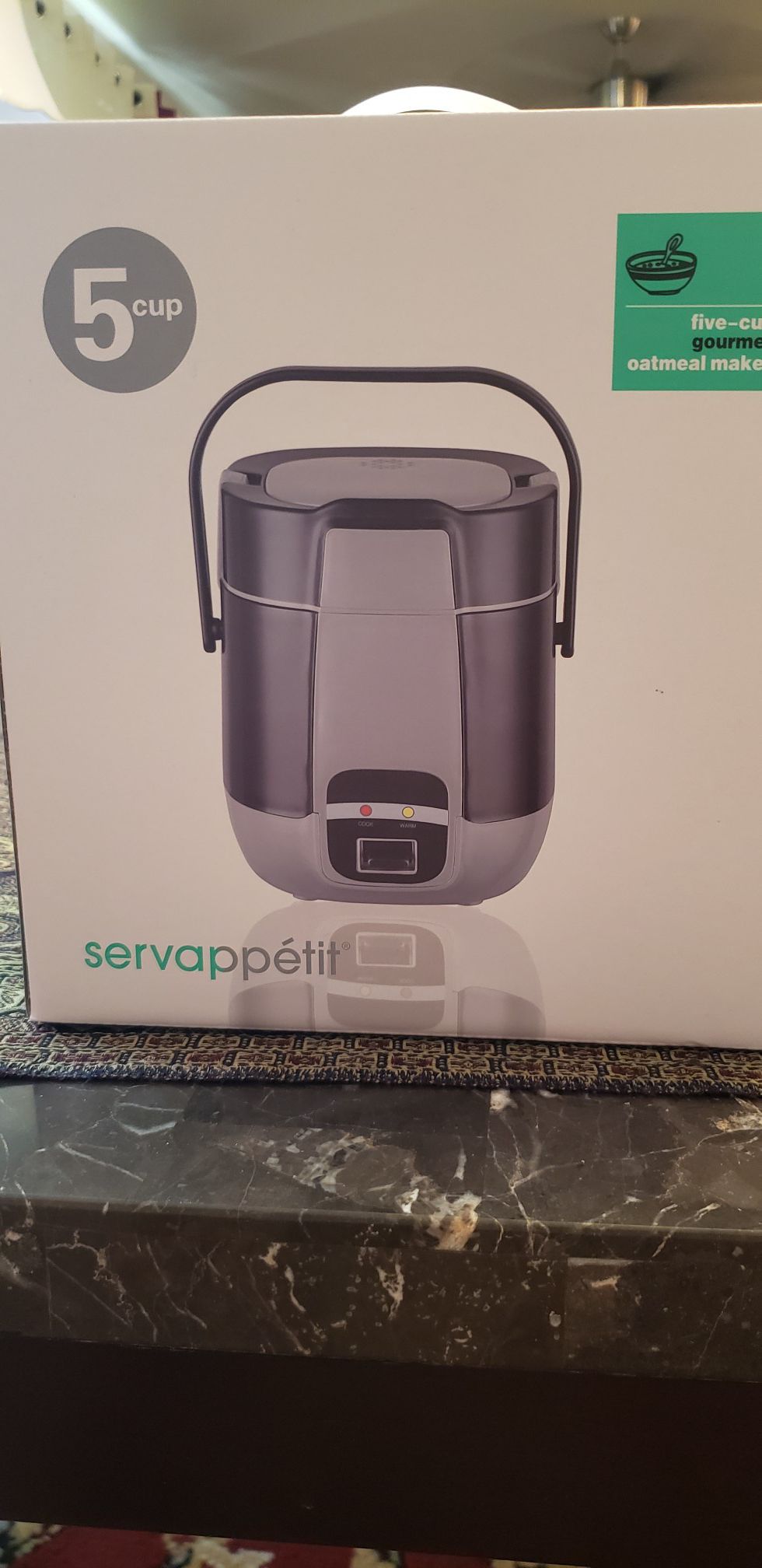 Oatmeal Maker 5 Cup Gourmet Servappetit Brand New. for Sale in Palm Desert,  CA - OfferUp