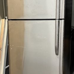Frigidaire Refrigerator, Stainless Steel and Black, 69” h x 30” w x 32.5” D