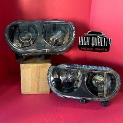 Dodge Challenger 2008. 2014 headlights.