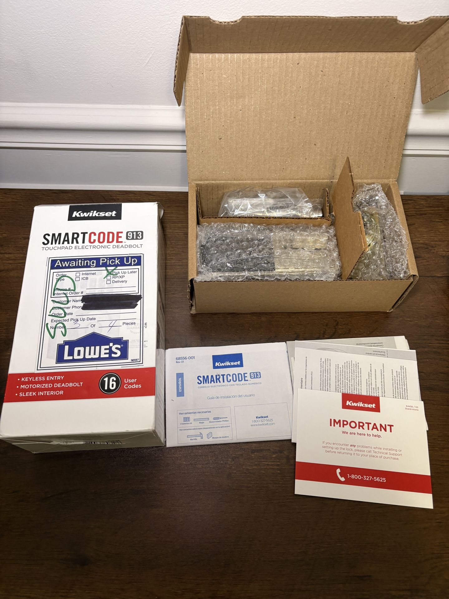 Kwikset SmartCode 913 Electronic Keypad Deadbolt Lock