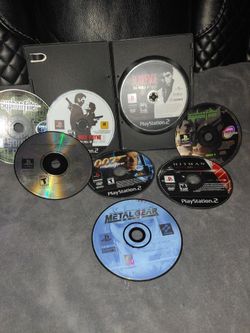 PS1 & PS2 Game Disc Lot – 7 Games
