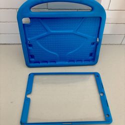 Blue Kids iPad Case with Handle & Kickstand