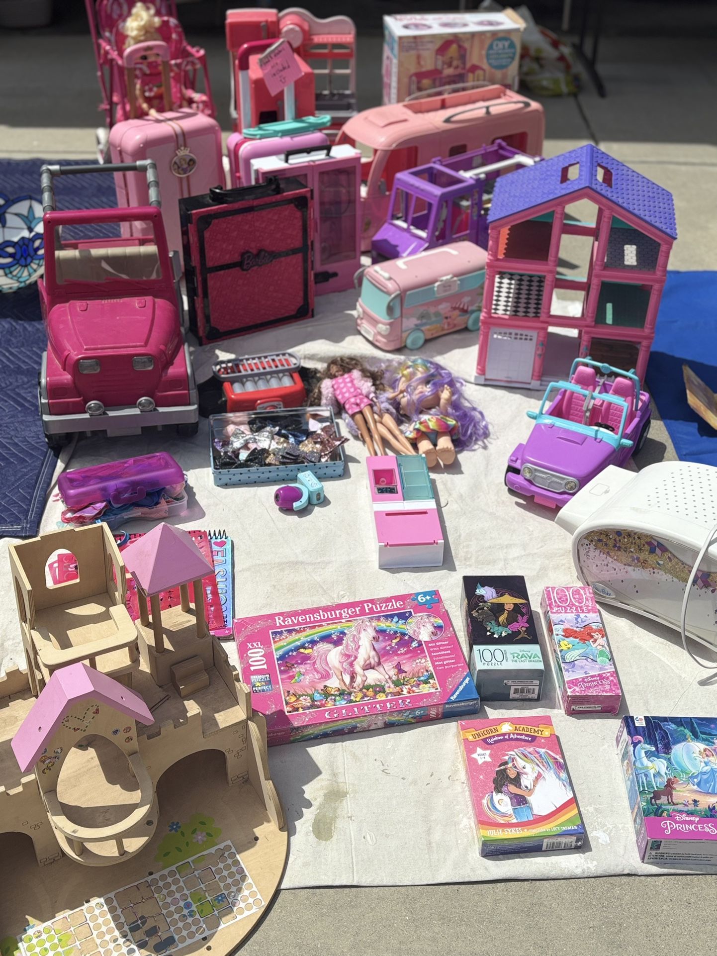 Huge Lot Of Girl Toys - Barbie, Our Generation, Baby Alive & More