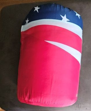 Sleeping Bag (Red, White, & Blue)