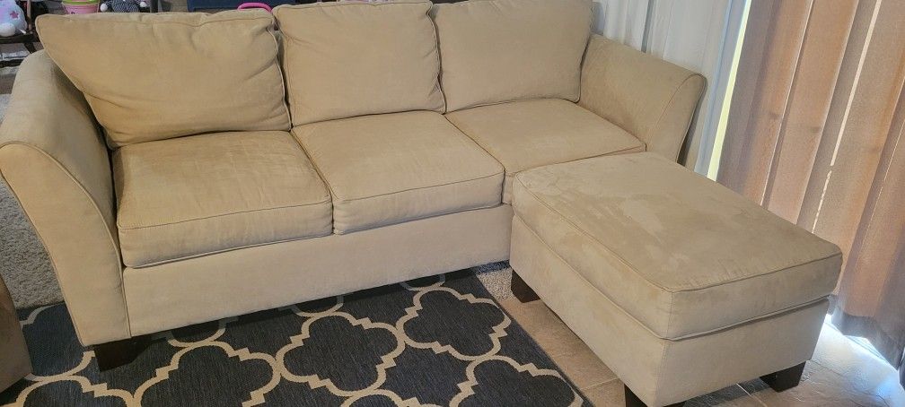 Sofa With Ottoman