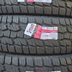 265-70-17 Vendo Un Set De Llantas Nuevas De La Marca ✅️ Atlas
