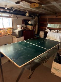 Ping Pong -Table Tennis Table
