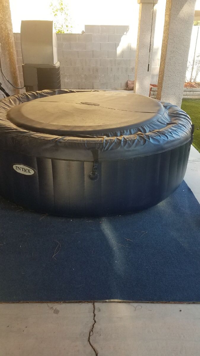 Barely used hot tub
