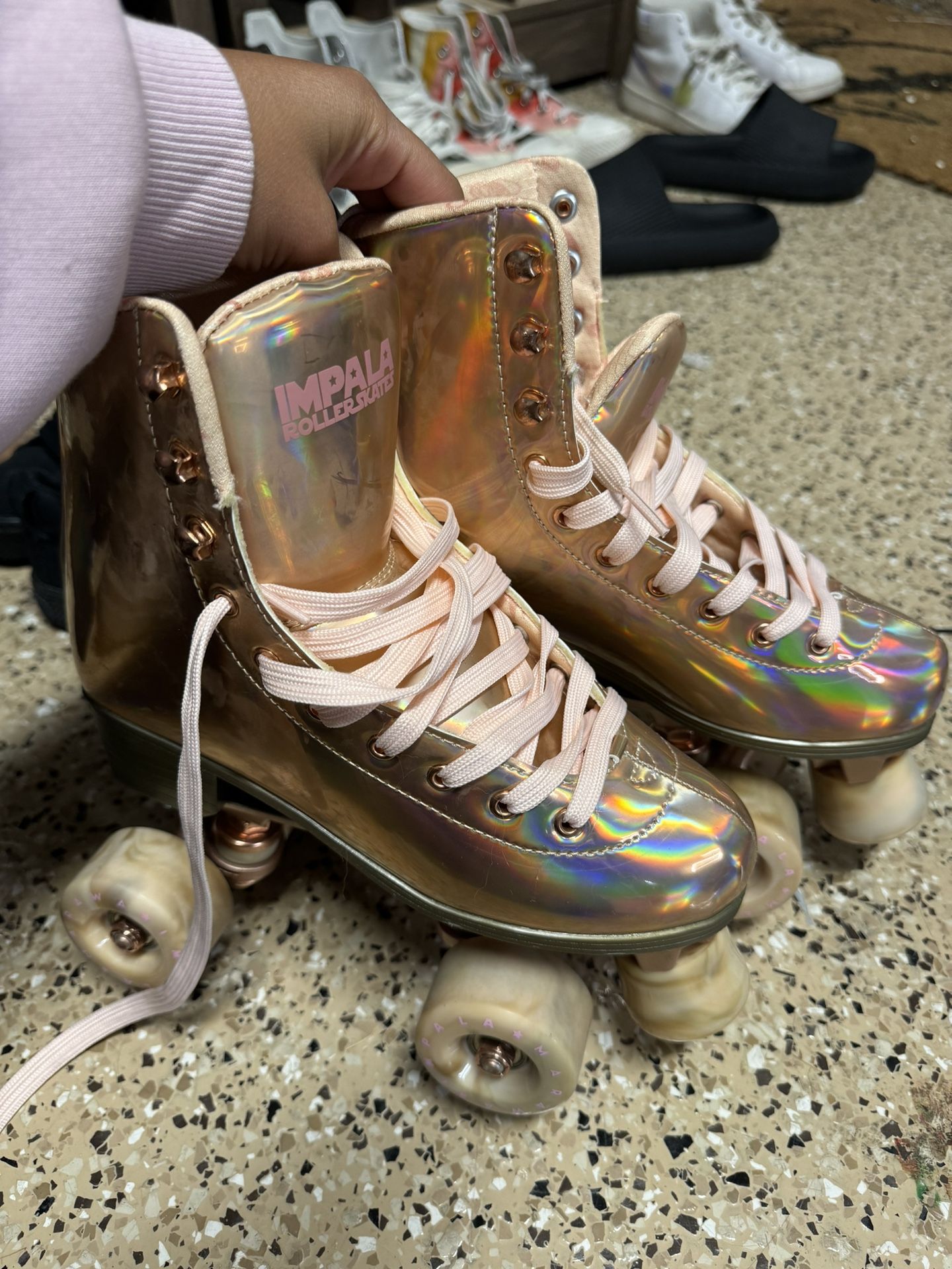 Impala Pink Roller Skates - Women’s Size 6