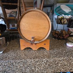Red Head Barrell Approximately 16x13