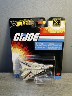 2025 Hot Wheels Premium Pop Culture G.I.JOE Combat Jet Sky Striker (F-14 Tomcat)