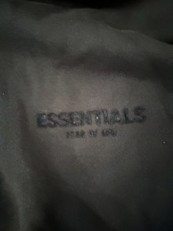 Fear of god essentials hoodie