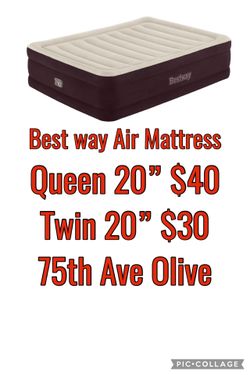 Best way air mattresses twin $30 queen is $40