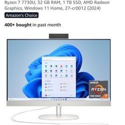 HP All-in-one 27inch PC New New New