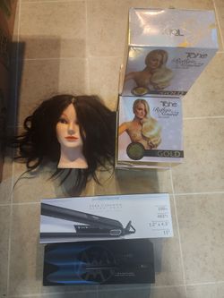 Hair Products Flat Iron Keratin Curlong Iron Cosmetology Head