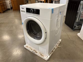 NEW! WHIRLPOOL White Compact Front Load Ventless Dryer Model #WCD3090JW0