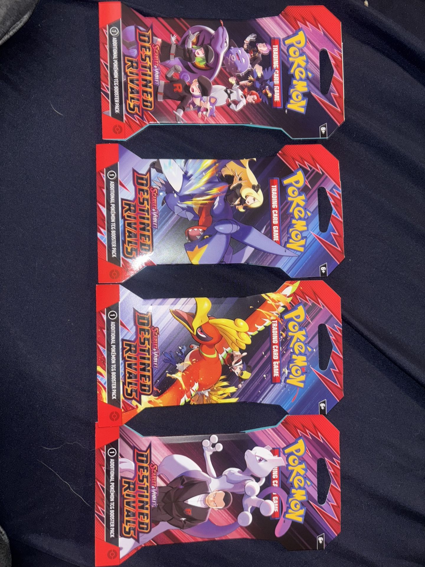 Destined Rivals Sleeved Booster Pack - SV10: Destined Rivals (DRI)