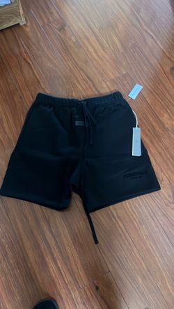 Fear of God Essentials Black Shorts