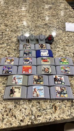 Nintendo 64 games and accessories