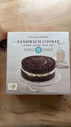 NEW Williams Sonoma Sandwich Cookie Layer Cake Pan Set – Never Opened