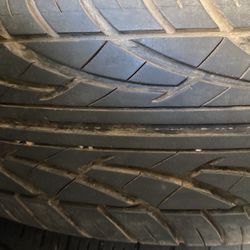 New Tire With Used Rim