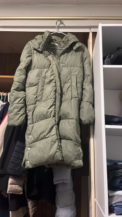 H&M Green Coat 