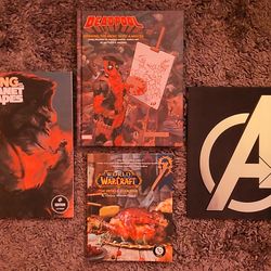 4 PC Loot Crate Exclusive Book Lot