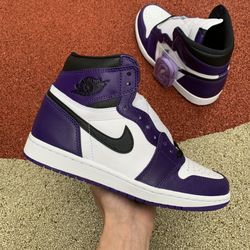 Jordan 1 Court Purple AJ1