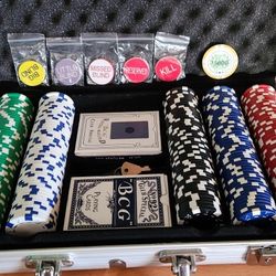 Poker Chip Set W/ Aluminum Case