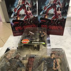 Army Of Darkness McFarlane and Sideshow Ash