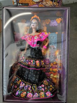 2021 day of the dead barbie new in box
