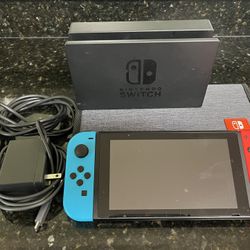 Nintendo Switch With 6 Games 