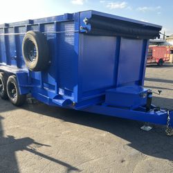 81/2x14x4 Hd Dump Trailer