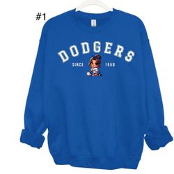 Custom Dodger Girl Unisex Sweatshirt 