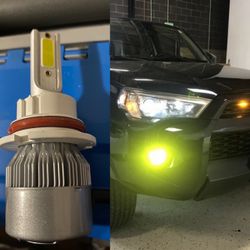 9004 LED Headlight Bulbs,9004/HB1 Hi/Lo Beam LED Headlight Bulb 6500k 9004 LED Bulb Cool White luces