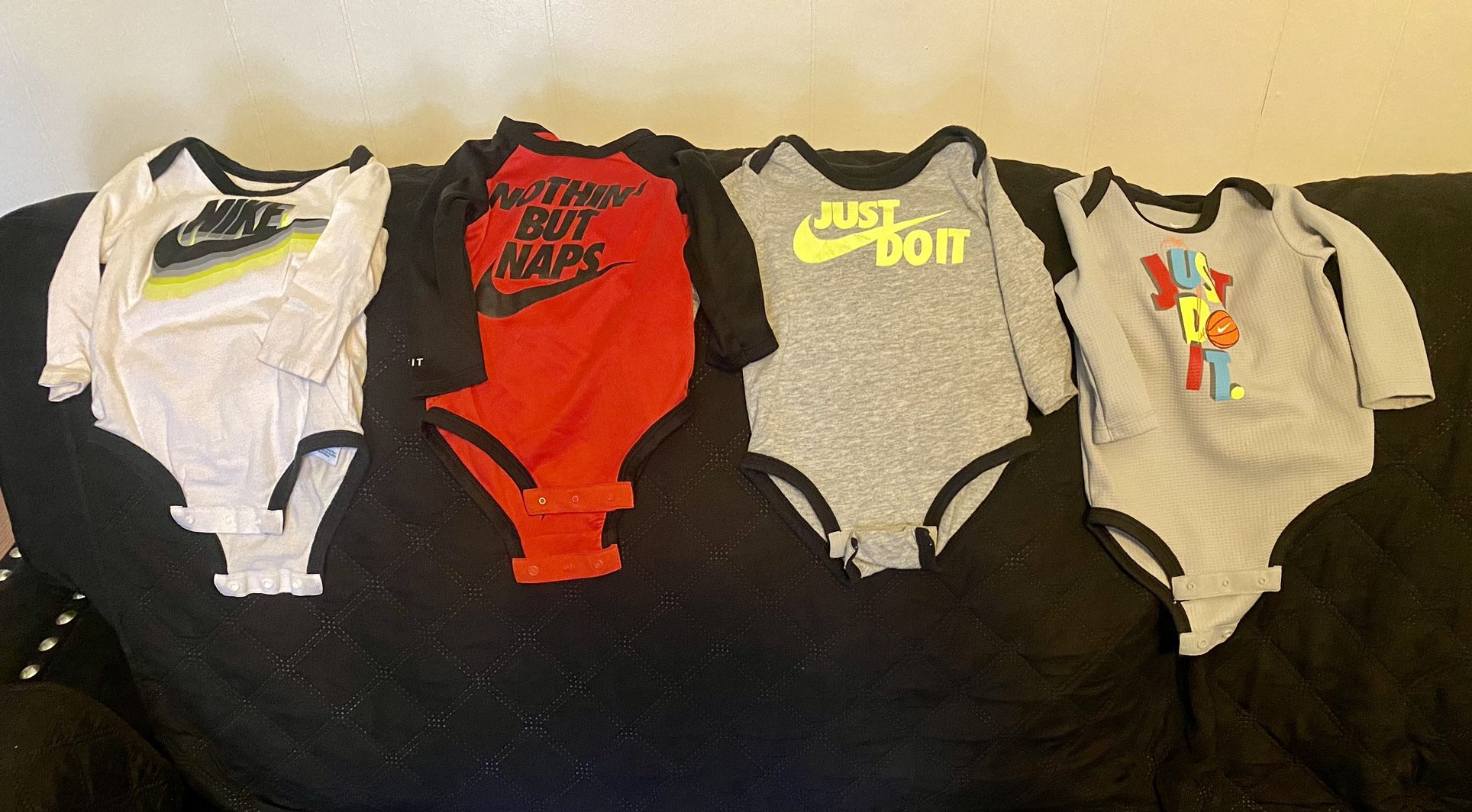 Nike Long Sleeve T-Shirt baby boy 6mo $15 for all 4  Near 22nd and 6th ave  Pet free and smoke free home 