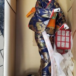 Vintage Japanese Geisha Doll
